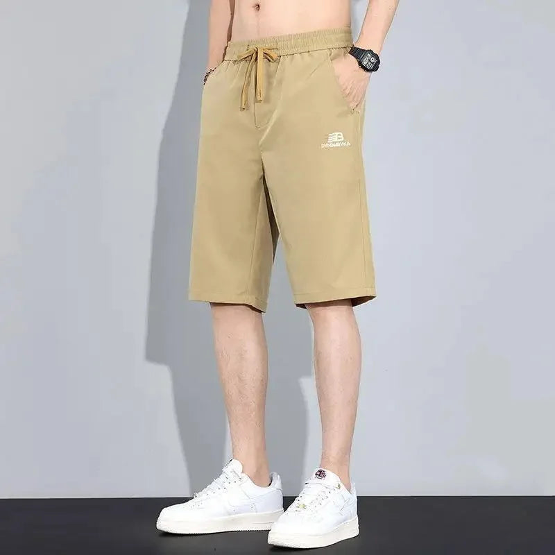 Nohr | Herre Drawstring Knælange Shorts