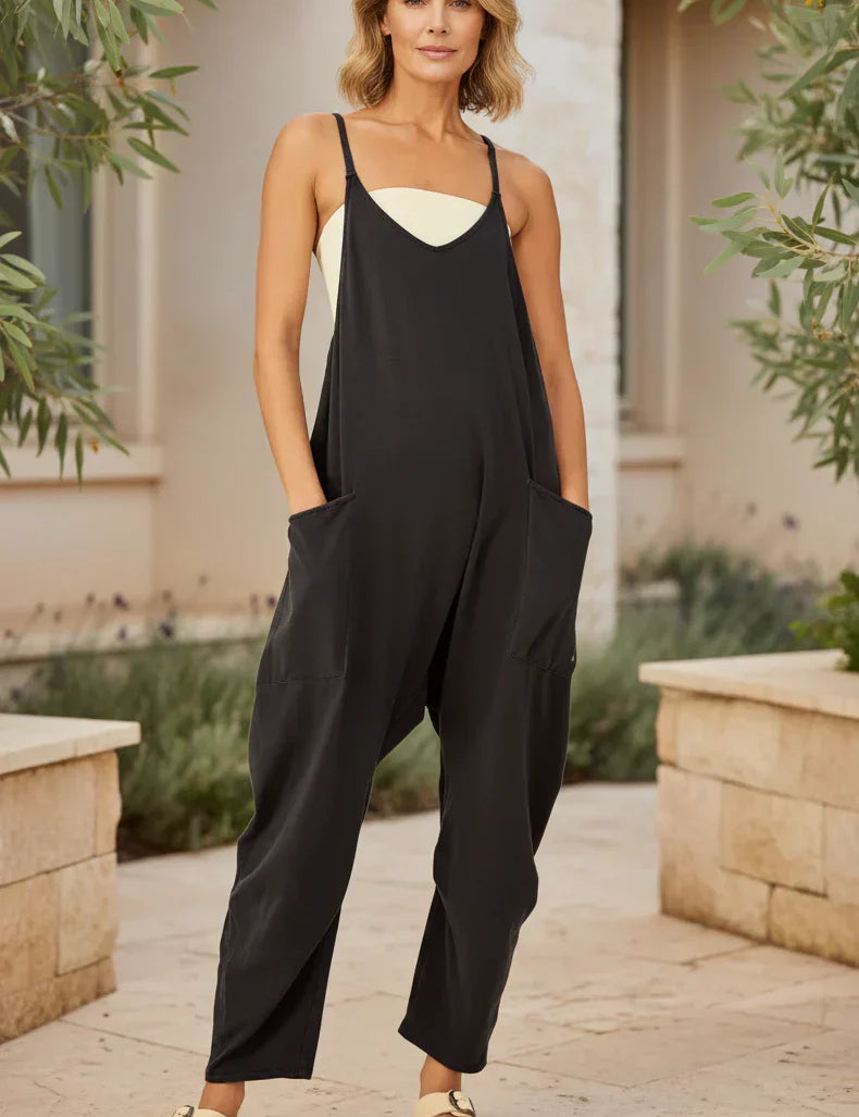 ELLA - AFSLAPPET JUMPSUIT