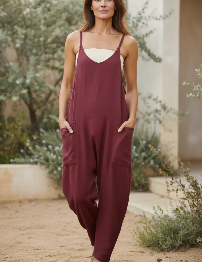 ELLA - AFSLAPPET JUMPSUIT