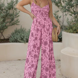 HARPER – FLORAL VIDDE-BEN JUMPSUIT