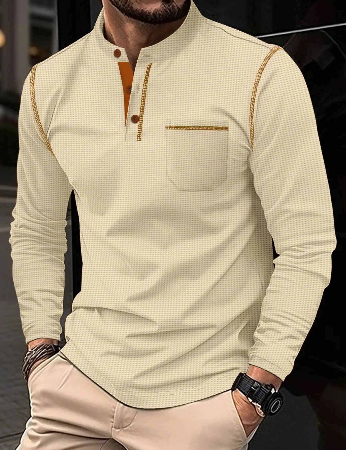 Danny | Langærmet Polo Shirt