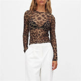 Lanie™ | Leopardprint Top