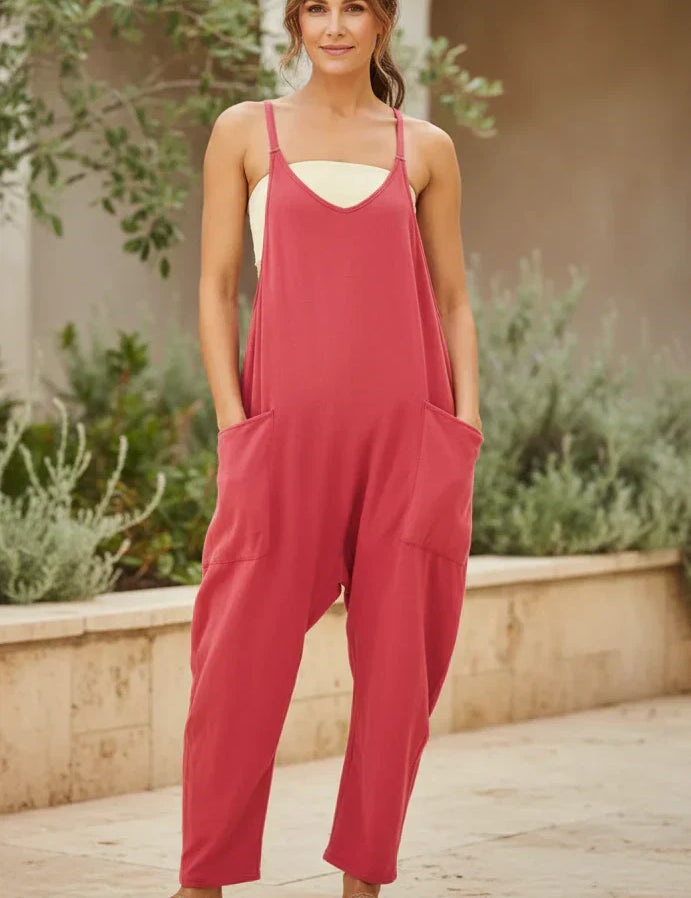 ELLA - AFSLAPPET JUMPSUIT