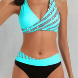 Mona | Varm bikini med print