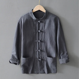 MØRK™ | Kyoto Mandarin Hørskjorte