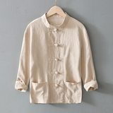 MØRK™ | Kyoto Mandarin Hørskjorte
