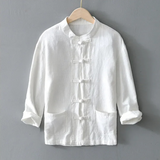 MØRK™ | Kyoto Mandarin Hørskjorte
