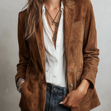 Marcelle | Vintage Brun Blazer