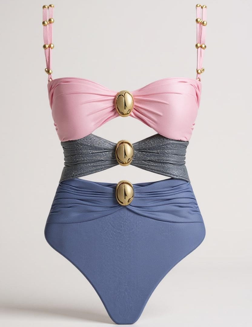 HAVSTEMNING BIKINI | Skulpturel Pasform & Eksklusiv Detalje