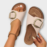 Joanna | Stilfulde Buckle Slide Sandaler