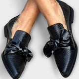 Claudia | Loafers med knapdetalje