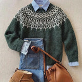 Isabeau | Klassisk Vintage Strikket Jumper