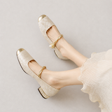 Daisy | Mary Jane slip-ons