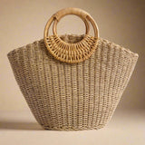 Lysa Taske | Klassisk Stråflet med Elegant Form