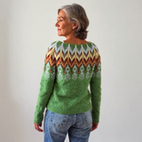 Katja Retro Striktrøje