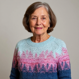 Portia | Retro Øer Strik Sweater