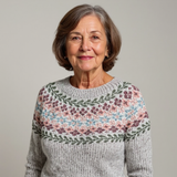 Tabitha | Retro Islandsk Strikket Sweater