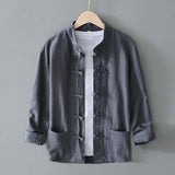 MØRK™ | Kyoto Mandarin Hørskjorte