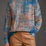 Havilah™ | Indigo Gitter Turtleneck