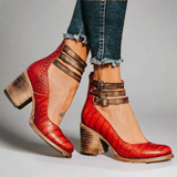 Azadeh | Stilfulde Ankelstøvler med Spænde