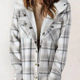 Wivian | Hygge Ternet Jakke med Fleecefor