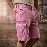 Elias | Funktionel Denim Cargo Shorts