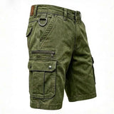 Elias | Funktionel Denim Cargo Shorts