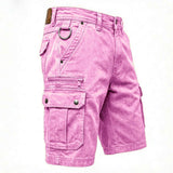 Elias | Funktionel Denim Cargo Shorts