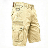 Elias | Funktionel Denim Cargo Shorts