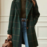 Kayla™ Retro Ternet Tweed Frakke