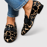 Léonie | Loafers med leopardprint