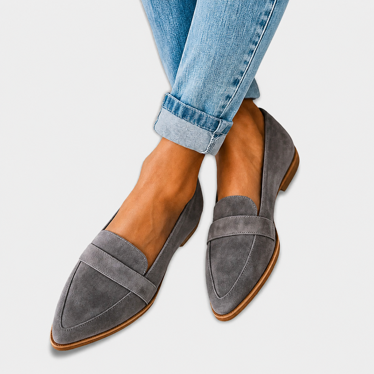 Nadia | Loafers med mat finish
