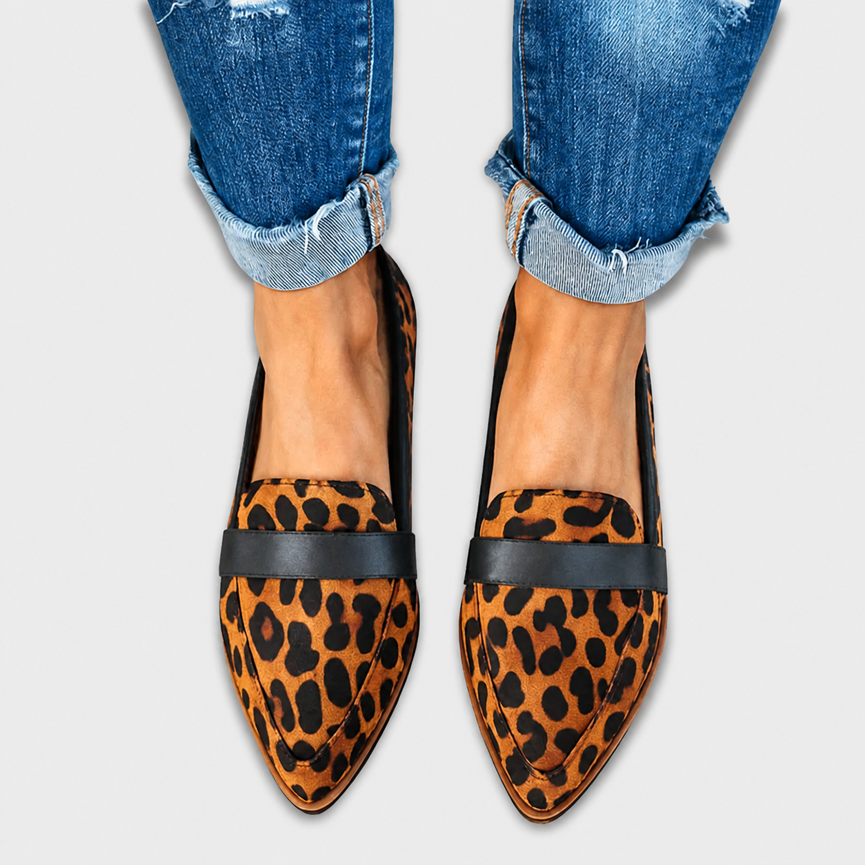 Nadia | Loafers med mat finish