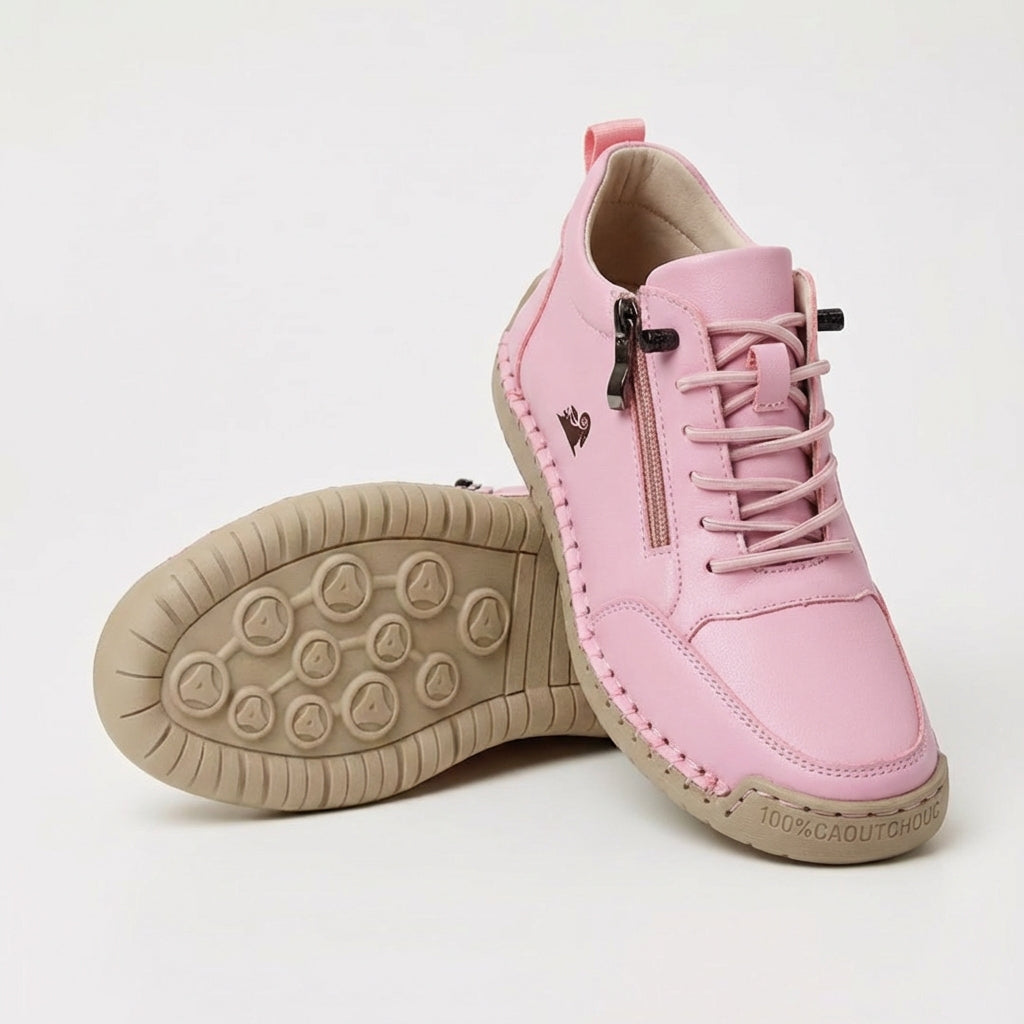 Nova – Komfortable ortopædiske sneakers med lynlås