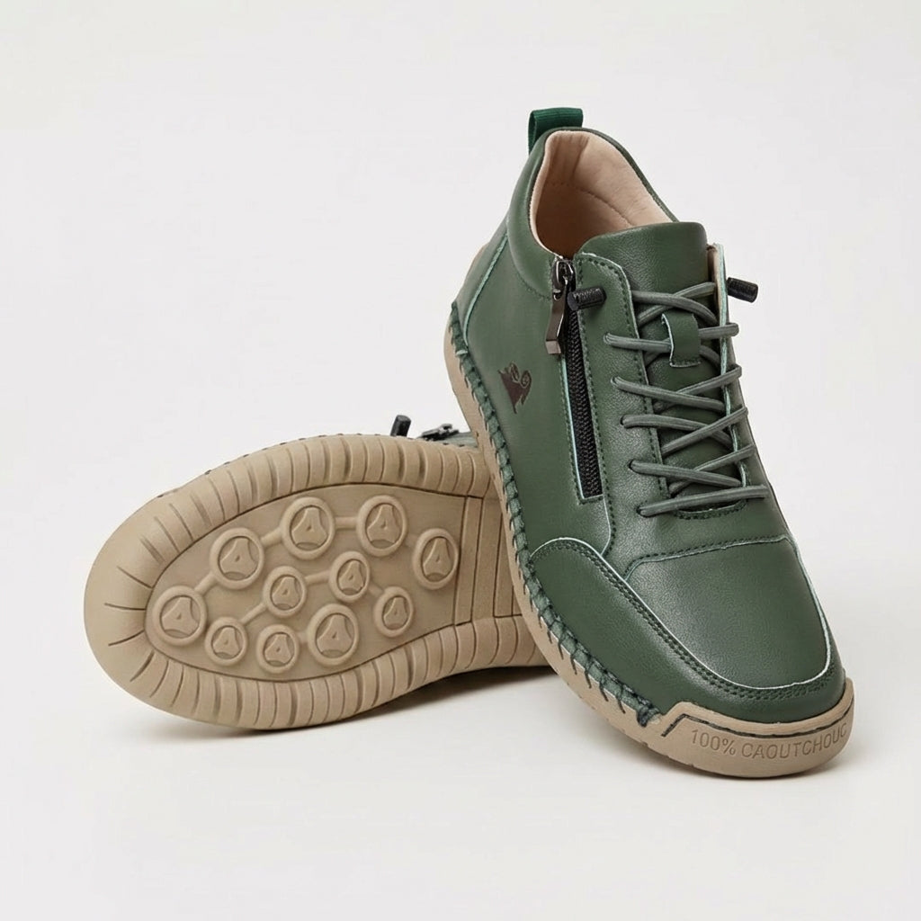 Nova – Komfortable ortopædiske sneakers med lynlås