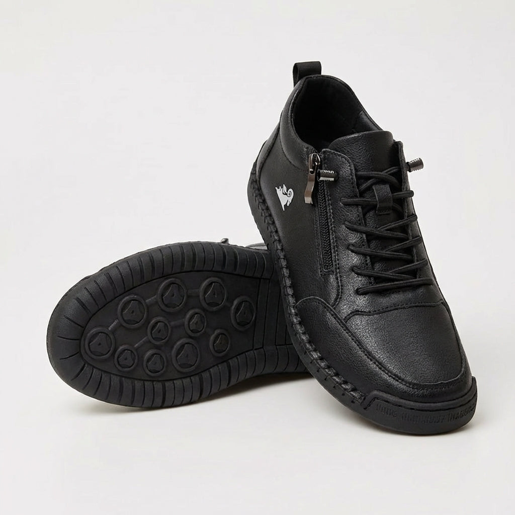 Nova – Komfortable ortopædiske sneakers med lynlås
