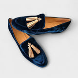 Quinnlyn | Vintage loafers med frynser