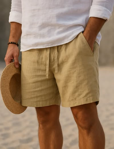 Anker | Herre Drawstring Shorts Over Knæet