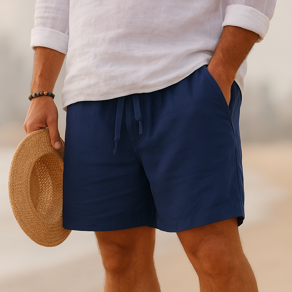 Anker | Herre Drawstring Shorts Over Knæet