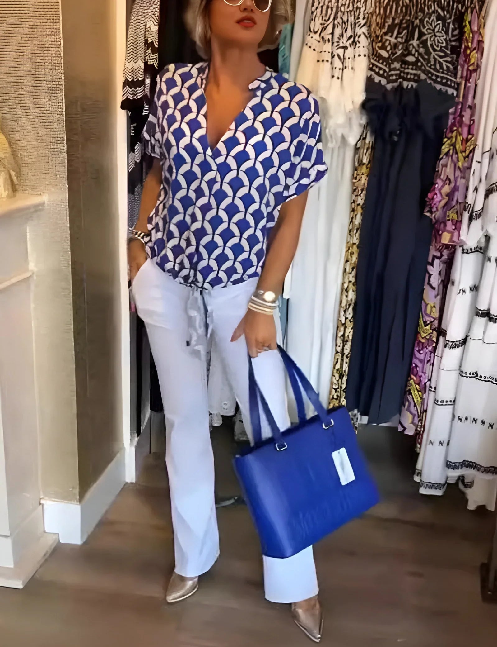 LEONTINE™ BLUSE | Let og elegant – din nye sommerfavorit