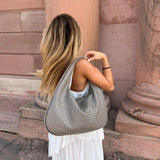 Mimi | Stilfuld Vævet Tote Taske